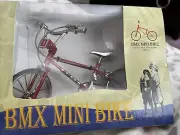 Rare Die-Cast Metal BMX Mini Bike Scale 1:6 In Box - Never Opened Red Rainbow