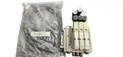 Numatics Manifold & Valves (3) 051BA400M000061 (3) 051RS100JP16W00 + Gauges NEW