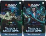 MtG: Murders at Karlov Manor Commander Decks- Deep Clue Sea & Revenant Recon NEW