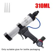 310ML Aluminium Pneumatic Seam Sealer Glue Gun Hard Glass Glue Air Rubber Tool