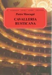 Cavalleria Rusticana Vocal Score Sheet Music Book NEW 050338340