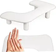 Ipetboom Manicure Armrest Nail Tech Table Nail Tech Supplies Nail Supplies for Nail Techs Arm Rest for Nails Hands Nail Hand Rest Stand Holder Nail Desk Arm Rest Rechargeable Plastic White