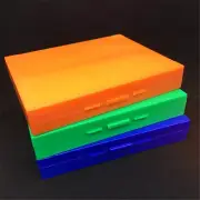 Plastic Microscope 100PCS Slides Box Lab Pathological Slides Storage Box