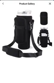 Slok Water Bottle Carrier Bag, Compatible With 40oz Tumbler With Handle, Modern