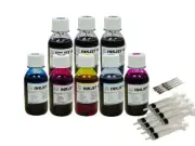 Canon Pixma Pro-100 CLI-42 cartridge refill ink ND® 8x100ml syringe