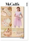 McCall's Sewing Pattern 8494 Misses Xsm - Xlg Easy Aprons Potholders Oven Mitt