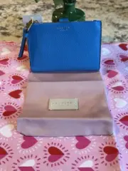NEW RADLEY LONDON Leather RIVINGTON MEDIUM BIFOLD Wallet In Azure