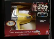 Star Wars Episode 1 Naboo Fighter Skittles Dispenser - by Hasbro - New In Box