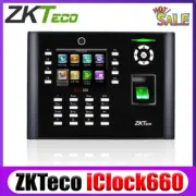 ZKteco iClock660 3.5 Inch Screen Fingerprint Time Attendance Time Clock Machine