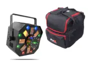 Swarm Wash FX ILS 4-in-1 LED DJ light with Carry Bag