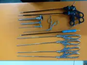 Laparoscopic Needle Holder Port Closure Forceps Hasan Trocar Surgical Instrument