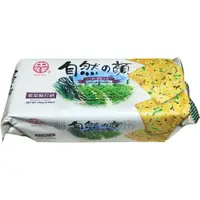 在飛比找蝦皮購物優惠-【利來福】中祥．自然の顏－紫菜蘇打餅120g 蘇打餅 自然之