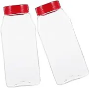 iplusmile Soy Sauce Dispenser Condiment Pot 2 Pack of Shaker Bottles Airtight Seasoning Jars for Ketchup Mustard