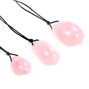 Crystal Quartz Yoni Egg Set for Kegel Exerciser Yoga Postpartum Health Mas-$6