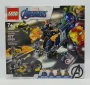 LEGO Avengers Truck Take-down Super Heroes 76143 Building Kit 477 Pcs New Sealed