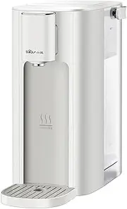 Bear Instant Hot Water Dispenser, Adjustable 6 Temperatures & 3 Water Outputs, 2200W Fast Boil, for Tea, Coffee and Baby Formula, 3L Water Tank, One-Click Self-Cleaning