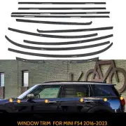Car Window Weatherstrip Moulding Trim For MINI Cooper F54 4-Door Black steel W