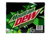 Mountain Dew Energised Soft Drink Multipack Cans 30 X 375Ml