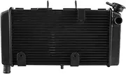 Rynplex Motorcycle Engine Cooling Radiators Cooler System, for CTX 700 2014 2015 2016 2017 2018 Black Motorcycle Engine Radiator