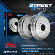 2x DBA Rear Street Series Brake Drums for Nissan Almera N17 Micra K13 1.2L 1.5L (for: Nissan)