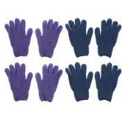 4 Pcs Gloves Home Removal Reusable Cleaning Multi Purpose Washable