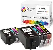 Cartridge Planet 8 Pack (2BK,2C,2M,2Y) Compatible Ink for HP 920XL for HP Officejet 6000 6000-E609n 6500 6500A 6500A E710a 6500A Plus E710n 6500-E709a 6500-E709c 6500-E709n 7000 7000-E809a 7500A-E910a