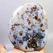 1.72lb Natural Polished Aquatic Plants Agate Crystal Stone Rock Madagascar