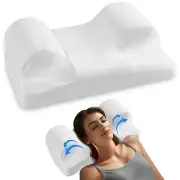 neck contour pillow for sleeping. Cervical neck support. Beauty Pillow neck s...