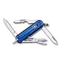 在飛比找PChome商店街優惠-VICTORINOX維式10用瑞士刀(透藍)*0.6365.
