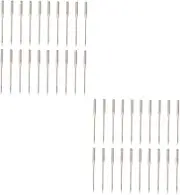 CIMAXIC 2sets Sewing Supplies Kit Adult Quilting Pins Fabric Needles Set Home Sewing Machine Needles for Knits 100pcs*2