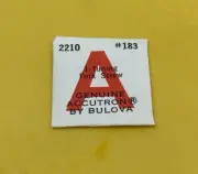 Bulova Accutron Genuine Watch Part #183 Tuning Fork Screw NOS