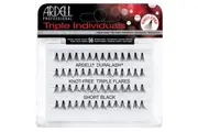 Ardell Triple Individuals Knot Free Flares Black Fake Eyelash Extension Short