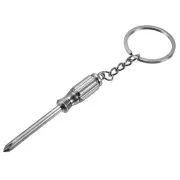 Mini Tool Model Phillips Screwdriver Key Chain Ring