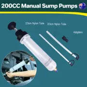 200CC Fluid Extractor Pump Manual Waste Oil Suction Vacuum Fuel Transfer Filling