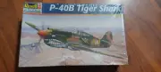 new Revell P-40B Tiger Shark WWII Fighter 1:48 Scale Plastic Model Kit 85-5209