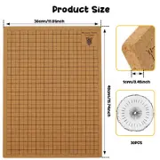 Macrame Board with Grids 16x12inch Double Side Macrame Project Board with .t