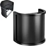 Noise Cancelling Cap for Microphones - Double Layer Spatter Net and Noise Protection for Microphone | Protection for Recording, Streaming, Podcast, Studio, Music, Karaoke and Performing