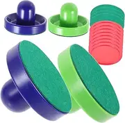 Sosoport Ice Hockey and Pusher Accessories Includes and Paddles for Smooth Gameplay and Easy Replacement for Worn Equipment