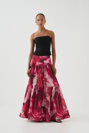 Flora Midi Skirt