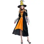 萬聖節 女巫 巫婆 成人 COSPLAY 角色扮演 萬聖節服飾 表演服裝 節慶裝扮