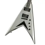 Kramer Dave Mustaine Signature Vanguard Silver Metallic Electric Guitar w/Case