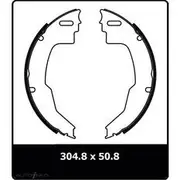 Protex Brake Shoes - N3233