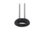 Ecomix Candle Holder (Black) - 23x20x10cm