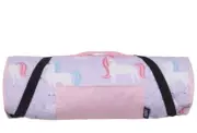 Wildkin Olive Kids Nap Mat For Cot W/Reusable Pillow - Purple/Pink Unicorns NWT