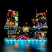 Lighting Kit For NINJAGO City Markets 71799 Lights ONLY