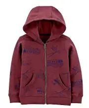 NWT 24m carters fire truck ambulance Rescue zip hoodie sweatshirt jacket coat t