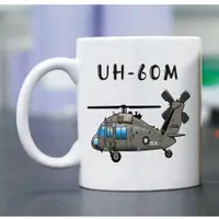 在飛比找蝦皮購物優惠-空軍UH60M 黑鷹直升機馬克杯