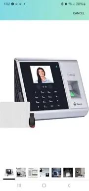 Hysoon HY2000 F4000 Digital Face & Fingerprint Time Clock, Large Capacity, Touch