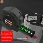 FLUORESCENT STEEL TAPE MEASURE SELF-LOCK HIGH PRECISION THIC