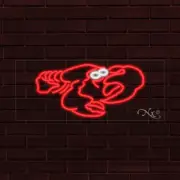 BRAND NEW LOBSTER LOGO 30x12x1 INCH LED FLEX WINDOW/WALL INDOOR SIGN 30720